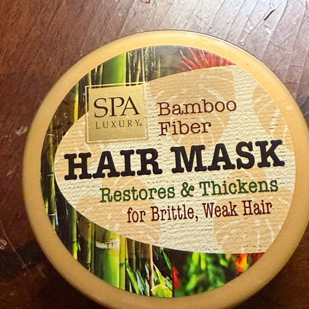 Bamboo Fiber Hair Mask - Tan